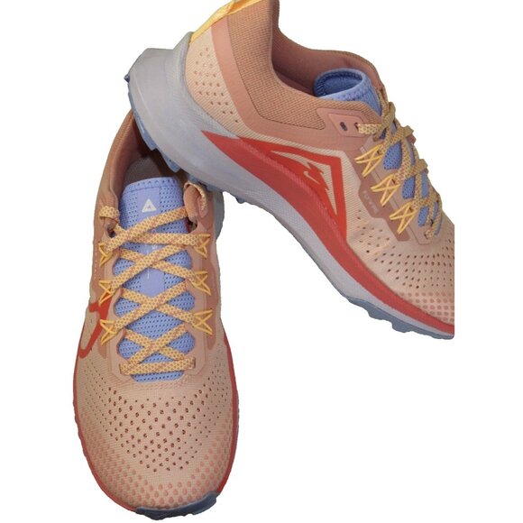 Nike Women's React Pegasus Trail 4 Running Shoes Arctic Orange Ember Sizes NEW - Picture 4 of 5